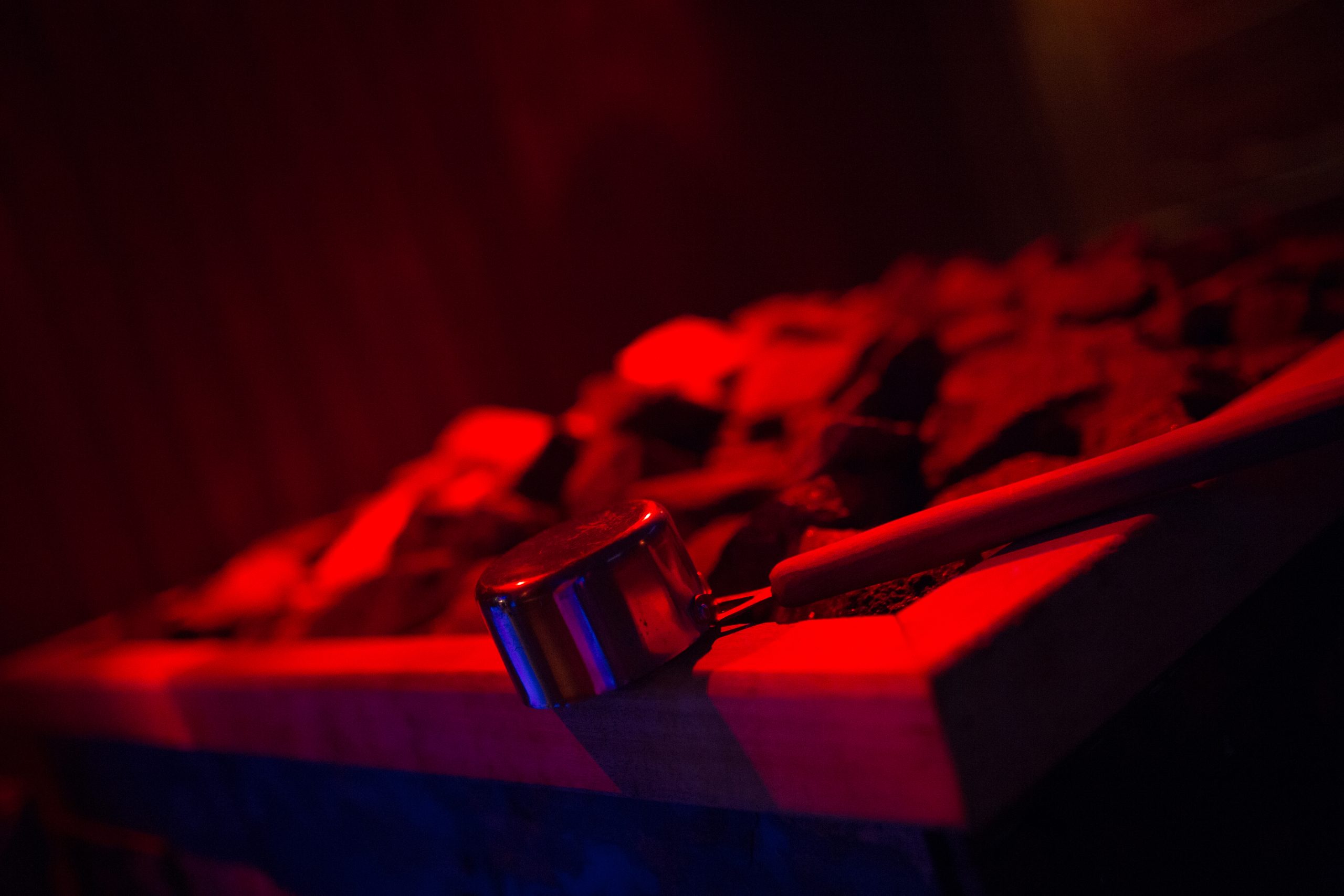 Wnętrze Sauny Eventowej w DESTRESSO